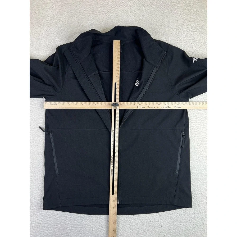 The North Face Mens Large Black Softshell Full Zip Bungie Video Game Logo Jacket